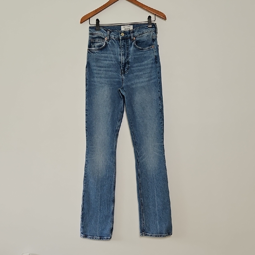 Reformation Peyton High Rise‎ Boot Cut Jeans Medium Wash Size 26